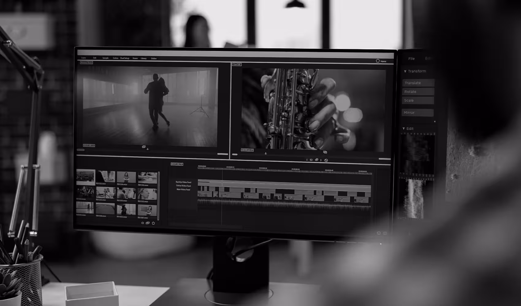Video-Editing und Kurzcontent